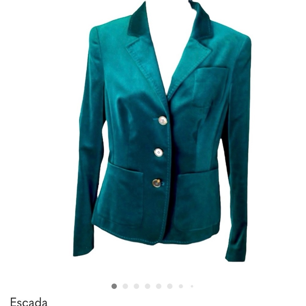ESCADA VINTAGE Velvet Blazer